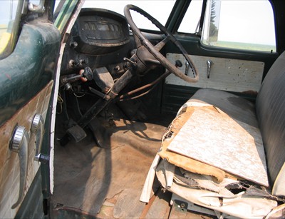 Driver Side Cab View Showing Floor
